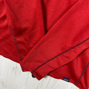 【Men's XS レッド系】 2015 Patagonia ( パタゴニア ) キャプリーン ミッドウェイト ジップ ネック Capilene Midweight Zip Neck ポリエステル ウェア トップス インナー シャツ ロングスリーブTシャツ クルーネ