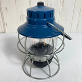 [One Size Navy] Barebones Railroad Lantern Ocean Blue Lighting Gear Lantern z00053979 Ocean Blue Lantern Lighting Gear