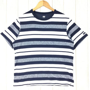 【Men's M ネイビー系】 Helly Hansen ( ヘリーハンセン ) ショートスリーブマルチボーダービーチティー HE31849 Asian Men's 化繊 ショートスリーブTシャツ クルーネック インナー シャツ トップス ウェア - 【公式】2ndGEAR（セカンドギア）Webショップ【登山用品・アウトドア用品専門 買取販売店】