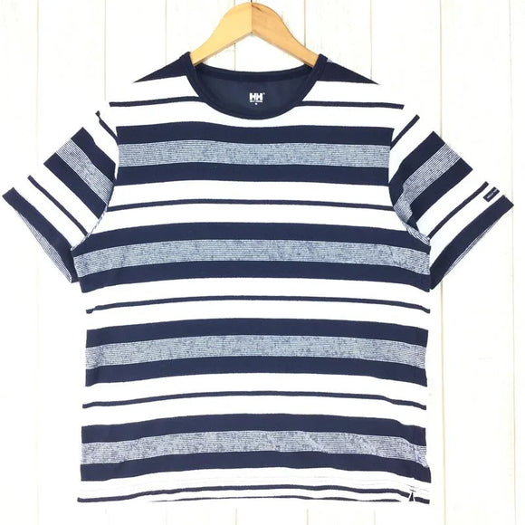 【Men's M ネイビー系】 Helly Hansen ( ヘリーハンセン ) ショートスリーブマルチボーダービーチティー HE31849 Asian Men's 化繊 ショートスリーブTシャツ クルーネック インナー シャツ トップス ウェア - 【公式】2ndGEAR（セカンドギア）Webショップ【登山用品・アウトドア用品専門 買取販売店】
