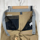 【Men's L ベージュ系】 Montbell ( モンベル ) ストレッチ O.D. パンツ Men's Stretch O.D. Pants Men's リップストップ 1WAYストレッチ はっ水加工 ナイロン ウェア ボトムス ロングパンツ ソフトシェル z-6