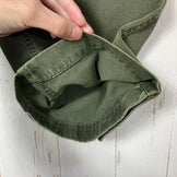 【Men's S グリーン系】 Gramicci ( グラミチ ) クロップド クライミングパンツ Cropped Climbing Pant 生産終了モデル 入手困難 ウェビングベルト ガゼットクロッチ コットン ウェア ボトムス ショーツ ショートパンツ コット