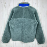 男士中灰色 2023 Patagonia 经典复古 X 夹克，涤纶羊毛夹克（z00053941）。