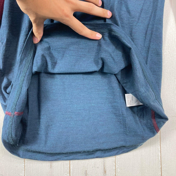 【Men's S ワインレッド系】 Icebreaker ( アイスブレーカー ) オアシス ロングスリーブ クルー Oasis Long Sleeve Crew メリノウール ウェア トップス インナー シャツ ロングスリーブTシャツ クルーネック ウール z0005