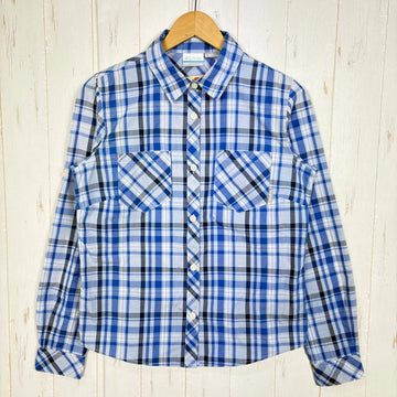 【Women's M ブルー系】 Columbia ( コロンビア ) ブライリッチフォーク ポリエステル ウェア トップス インナー シャツ ロングスリーブシャツ 化繊 z00057063  化繊 ロングスリーブシャツ インナー シャツ トップス ウェア