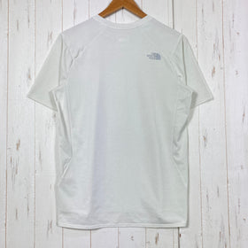 【Men's M アイボリー系】 The North Face ( ザ・ノースフェイス ) ショートスリーブ GTD メランジ クルー S/S GTD Melange Crew 吸汗速乾 抗菌防臭 静電ケア ポリエステル ウェア トップス インナー シャツ ショートス - 0