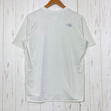 【Men's M アイボリー系】 The North Face ( ザ・ノースフェイス ) ショートスリーブ GTD メランジ クルー S/S GTD Melange Crew 吸汗速乾 抗菌防臭 静電ケア ポリエステル ウェア トップス インナー シャツ ショートス - 0