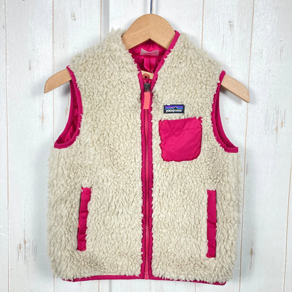 【Boy's 5T アイボリー系】 2017 Patagonia ( パタゴニア ) レトロX ベスト Retro-X Vest ポリエステル ウェア トップス ベスト フリース z00054026  フリース ベスト トップス ウェア