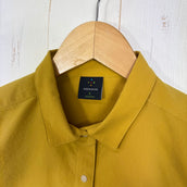 【Women's S ゴールド系】 Axesquin ( アクシーズクイン ) ウィメンズ ショートスリーブ ベンチレーション シャツ Women's S/S Ventilation Shirt 11058 ゴールデンイエロー z00058210 ゴールデンイエロー