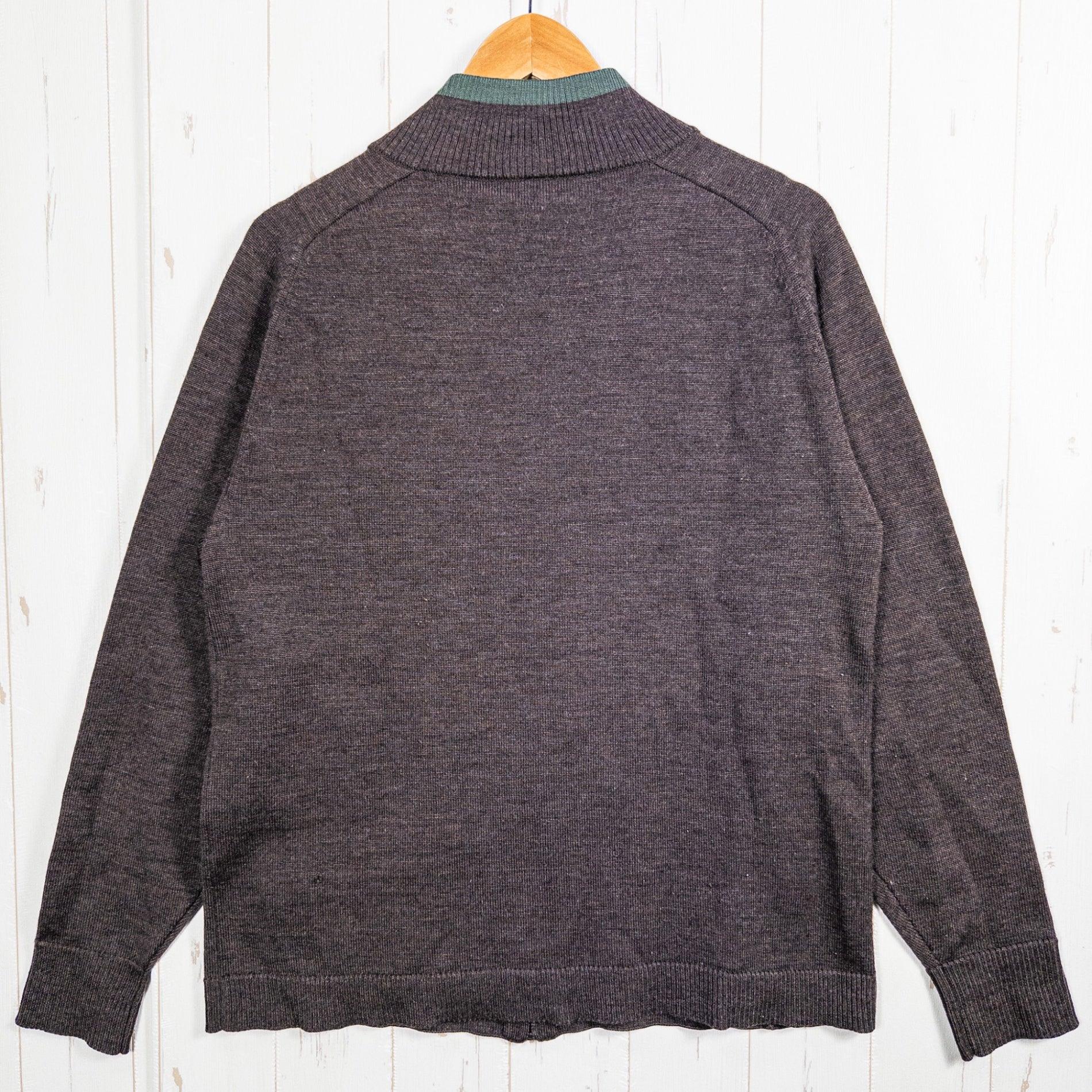 【Men's L ブラウン系】 Montbell ( モンベル ) スーパーメリノウール ミッテルレギ フルジップ セーター Super Merino Wool Mittellegi Full Zip Sweater ウール ウェア トップス アウター ジャケット - 【公式】2ndGEAR（セカンドギア）Webショップ【登山用品・アウトドア用品専門 買取販売店】