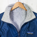 【Men's M ネイビー系】 1980s Patagonia ( パタゴニア ) シェルド ポリプロリレン ジャケット Shelled Polypropylene Jacket 生産終了モデル 入手困難 ビンテージ デカタグ モンベル製造 ナイロン ウェア トップ - 【公式】2ndGEAR（セカンドギア）Webショップ【登山用品・アウトドア用品専門 買取販売店】