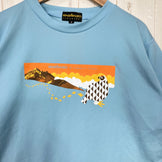 【Unisex S ブルー系】 燕山荘（えんざんそう） 燕山荘 オリジナル ティーシャツ ポリエステル ウェア トップス インナー シャツ ショートスリーブTシャツ クルーネック 化繊 z00060566  化繊 ショートスリーブTシャツ クルーネック インナー シ