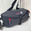 【OneSize ブラック系】 Osprey ( オスプレー ) ヘリテージ ウエストパック 8 Heritage Waist Pack 8 ブラックホワイトグリッド 生産終了モデル 入手困難 旧タグ 復刻モデル ナイロン バッグ ストレージ ウエストバッグ ヒップ-3
