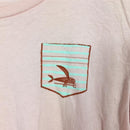 【Women's S ピンク系】 Patagonia ( パタゴニア ) フライングフィッシュ フェイクポケット Tシャツ オーガニックコットン International Women's コットン ショートスリーブTシャツ クルーネック インナー シャツ トップス - 【公式】2ndGEAR（セカンドギア）Webショップ【登山用品・アウトドア用品専門 買取販売店】