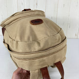 【Unisex OneSize ベージュ系】 2000s Kiva Designs ( キバデザイン ) コットンキャンバス × バイソンレザー デイパック Cotton Canvas Bison Leather Daypack 生産終了モデル 入手困難 バッグ ストレージ バッ