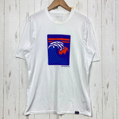 【Men's XS ホワイト系】 2017 Patagonia ( パタゴニア ) キャプリーン デイリー グラフィック Tシャツ Capilene Daily Graphic T Shirt ポリエステル ウェア トップス インナー シャツ ショートスリーブTシャツ