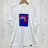 【Men's XS ホワイト系】 2017 Patagonia ( パタゴニア ) キャプリーン デイリー グラフィック Tシャツ Capilene Daily Graphic T Shirt ポリエステル ウェア トップス インナー シャツ ショートスリーブTシャツ