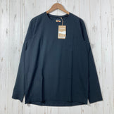 【Men's M ブラック系】 Houdini ( フーディニ ) カバー クルー Cover Crew True Black ポリエステル ウェア トップス インナー シャツ ロングスリーブTシャツ クルーネック 化繊 z00059716 True Black 化