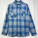 【Men's S ブルー系】 Aclima ( アクリマ ) レジャーウール リボーン ウール シャツ LeisureWool ReBorn Wool Shirt 106310 367 CHECK LIGHT GREY/JEANS z00055897 367 CH-1