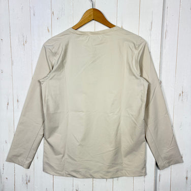 【Women's S グレー系】 Houdini ( フーディニ ) ウィメンズ カバー クルー W's Cover Crew 158694 FOGGY MOUNTAIN z00055969 FOGGY MOUNTAIN 化繊 ロングスリーブTシャツ クルーネック イ