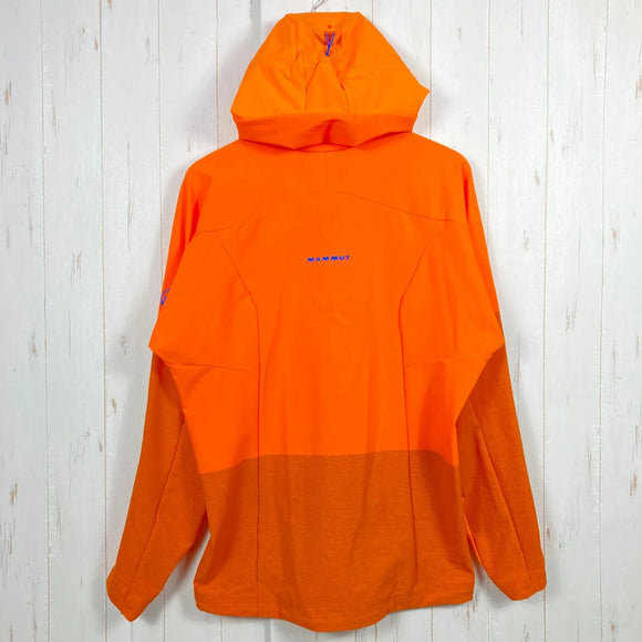 【Men's M オレンジ系】 Mammut ( マムート ) エイスフィールド ライト ソフトシェル フーディ Eisfeld Light So Hoody ジャケット アイガーエクストリーム 1011-00020 International Men's Sunr