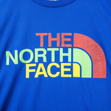 【Men's M ブルー系】 The North Face ( ザ・ノースフェイス ) カラフル ロゴ ティー Colorful Logo Tee Tシャツ プリントt 速乾 NT31352 Asian Men's 化繊 ショートスリーブTシャツ クルーネック - 【公式】2ndGEAR（セカンドギア）Webショップ【登山用品・アウトドア用品専門 買取販売店】