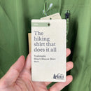 【Men's S グリーン系】 Rei ( アールイーアイ ) トレイルメイド ショートスリーブ シャツ Trailmade SS Shirt WoodLand Olive 入手困難 ナイロン ウェア トップス インナー シャツ ショートスリーブシャツ 化繊 z00-6