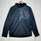 【Men's L ブラック系】 Static ( スタティック ) アドリフト ハーフジップ フーディ ADRIFT HALF ZIP HOODY ポリエステル ウェア トップス アウター ジャケット フリース Teijin Octa ( 帝人オクタ ) z0005