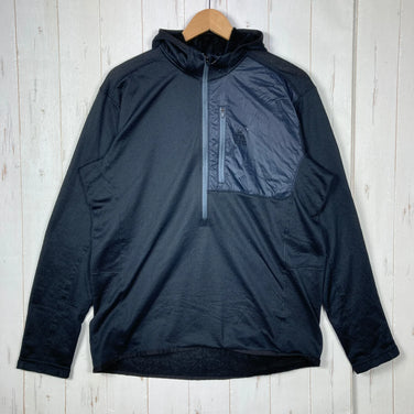【Men's L ブラック系】 Static ( スタティック ) アドリフト ハーフジップ フーディ ADRIFT HALF ZIP HOODY ポリエステル ウェア トップス アウター ジャケット フリース Teijin Octa ( 帝人オクタ ) z0005