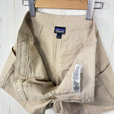 [Women's 6 Beige] 2022 Patagonia Stand Up Shorts ORTN Organic Cotton Apparel Bottoms Shorts Short Pants Cotton z00055707 ORTN Cotton