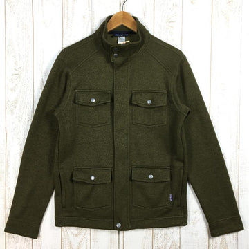 【Men's S カーキ系】Patagonia ( パタゴニア ) ベター ジャケット Better Jacket ニット調 フリース セーター 生産終了モデル 入手困難 25515 International Men's フリース アウター ジャケット トップス ウェア - 【公式】2ndGEAR（セカンドギア）Webショップ【登山用品・アウトドア用品専門 買取販売店】