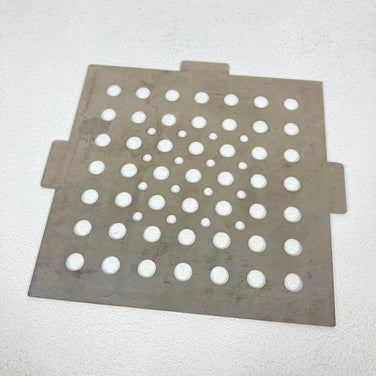 One Size Silver TTF Gear / To The Finish Gear Bonfire Stove, Hard-to-Fire Titanium Camping Gear, z00054582