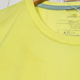 【Women's S イエロー系】 Patagonia ( パタゴニア ) ショートスリーブ メッシュ ティー ポリエステル ウェア トップス インナー シャツ ショートスリーブTシャツ クルーネック 化繊 z00052312 化繊 ショートスリーブTシャツ クルーネ - 【公式】2ndGEAR（セカンドギア）Webショップ【登山用品・アウトドア用品専門 買取販売店】