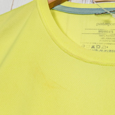 【Women's S イエロー系】 Patagonia ( パタゴニア ) ショートスリーブ メッシュ ティー ポリエステル ウェア トップス インナー シャツ ショートスリーブTシャツ クルーネック 化繊 z00052312 化繊 ショートスリーブTシャツ クルーネ - 【公式】2ndGEAR（セカンドギア）Webショップ【登山用品・アウトドア用品専門 買取販売店】