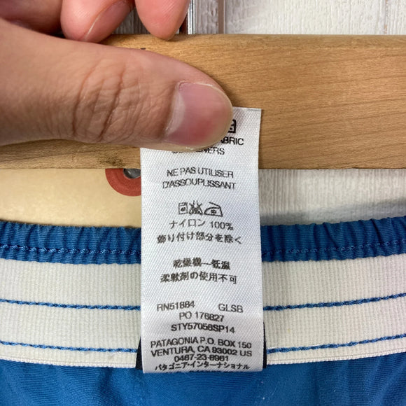 【Women's M ブルー系】 2014 Patagonia ( パタゴニア ) バギーズ ショーツ Baggies Shorts GLSB ナイロン ウェア ボトムス ショーツ ショートパンツ  z00055699 GLSB  ショーツ ショートパンツ ボトムス