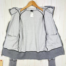 【Women's M グレー系】 2013 Patagonia ( パタゴニア ) クラウド スタック フーディ Cloud Stack Hoody FGE フルジップ フリース ラグランスリーブ ポリエステル ウェア トップス インナー シャツ フーディ コットン-3