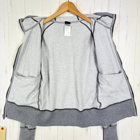 【Women's M グレー系】 2013 Patagonia ( パタゴニア ) クラウド スタック フーディ Cloud Stack Hoody FGE フルジップ フリース ラグランスリーブ ポリエステル ウェア トップス インナー シャツ フーディ コットン