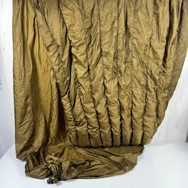 [XL 米色] Warbonnet Outdoors Wooki Underquilts，一种很难找到的吊床羽绒睡眠系统（z00053606）。
