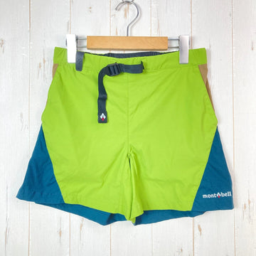 【Women's XS グリーン系】 Montbell ( モンベル ) キャニオン ショーツ Canyon Shorts ナイロン ウェア ボトムス ショーツ ショートパンツ ソフトシェル z00056402  ソフトシェル ショーツ ショートパンツ ボトムス ウェア