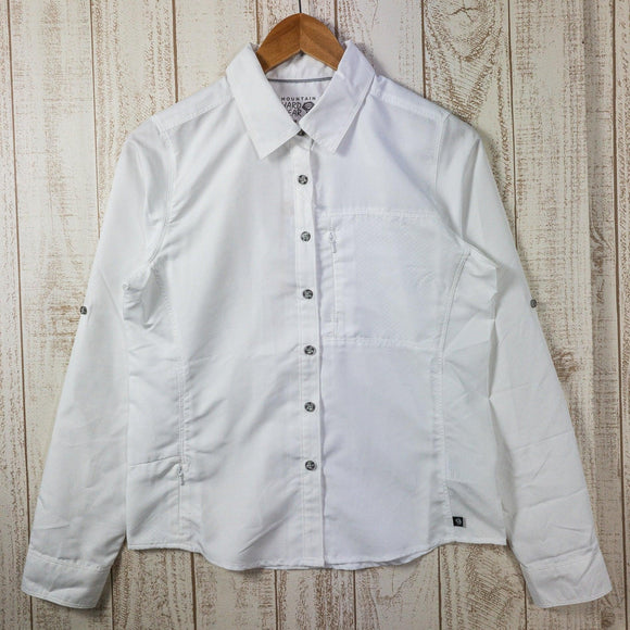 【Women's M ホワイト系】 Mountain Hardwear ( マウンテンハードウェア ) キャニオン ロングスリーブ シャツ Canyon Long Sleeve Shirt ポリエステル ウェア トップス インナー シャツ ロングスリーブシャツ 化繊 z - 【公式】2ndGEAR（セカンドギア）Webショップ【登山用品・アウトドア用品専門 買取販売店】