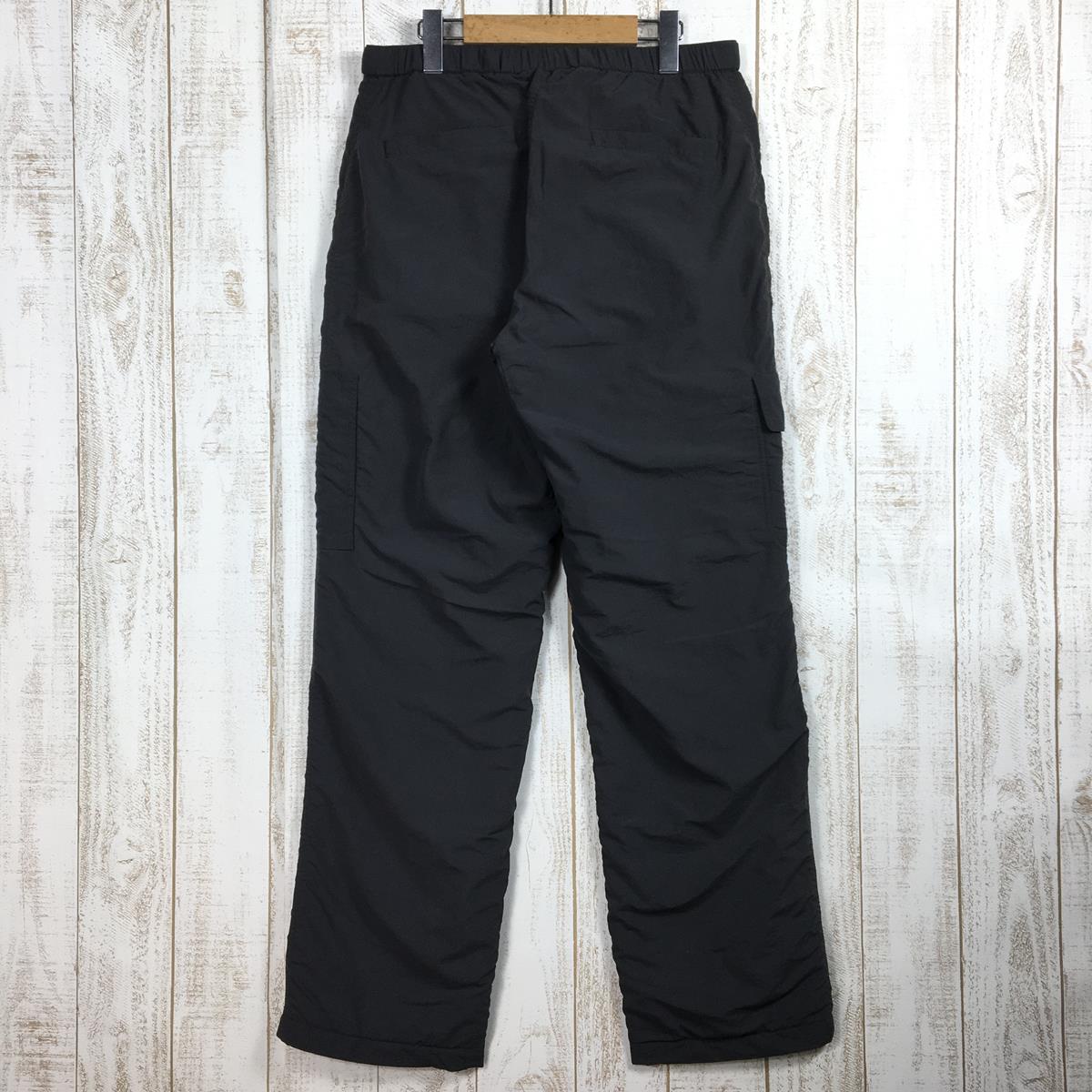 [Men's M Charcoal] Millet Warm Easy Cargo Pants, Autumn/Winter Warm Trekking Pants, MIV0071 International Men's Cotton Long Pants Bottoms