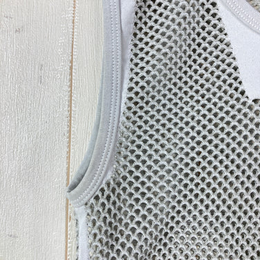 【Men's S/M グレー系】 Millet ( ミレー ) ドライナミック メッシュ ノースリーブ クルー DRYNAMIC MESH NS CREW ポリプロピレン ウェア トップス インナー シャツ タンクトップ ノースリーブシャツ z00059403  タン