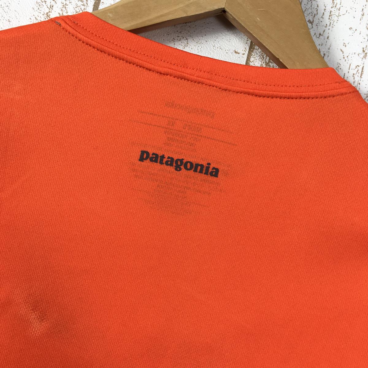 [Men's XS Orange] Patagonia Short Sleeve Fore Runner Shirt Discontinued model Hard to find 23658 International Men's Synthetic Shirt