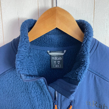 Men's Small Navy Rab Outpost Vest, Polyester Fleece Vest (z00053948).