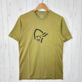 [Men's S Khaki Green] Norrona 29 Cotton Viking T-Shirt Men's /29 Cotton Viking T-Shirt M's 3417-21 OLIVE DRAB z00056067 OLIVE DRAB Cotton Sh