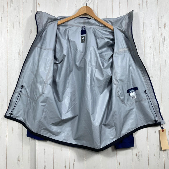【Men's M ネイビー系】 Montbell ( モンベル ) レイントレッカー ジャケット Rain Trekker Jacket インディゴ ナイロン ウェア トップス アウター ジャケット レインシェル z00057712 インディゴ レインシェル アウタ