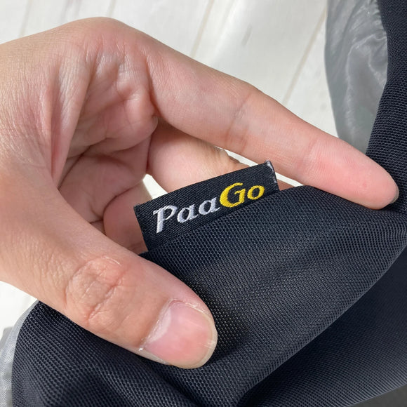【OneSize グレー系】 Paago Works ( パーゴワークス ) ダブル フェイス スタッフ バッグ 13 W-Face Stuff Bag 13 13L 2気室構造 シルナイロン メッシュ ナイロン バッグ ストレージ パッキングサック スタッフサッ