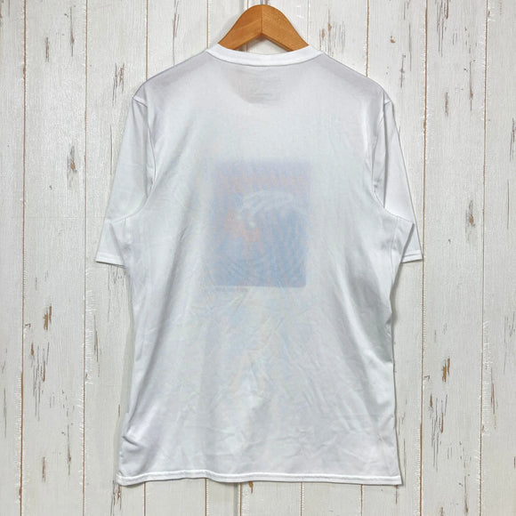 【Men's XS ホワイト系】 2017 Patagonia ( パタゴニア ) キャプリーン デイリー グラフィック Tシャツ Capilene Daily Graphic T Shirt ポリエステル ウェア トップス インナー シャツ ショートスリーブTシャツ