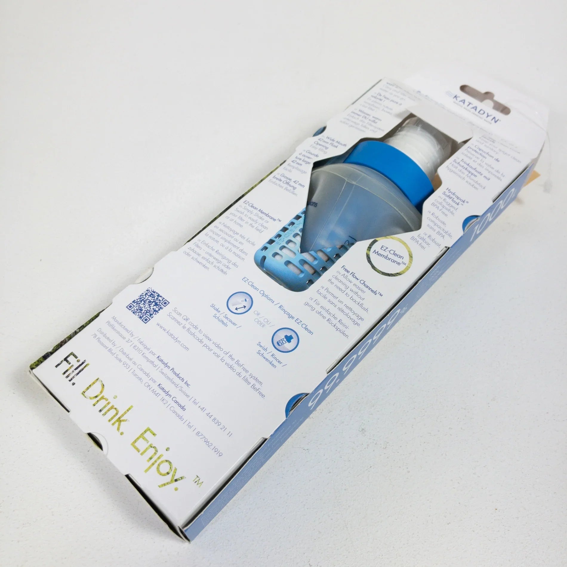 【OneSize クリアー系】 Katadyn ( カタダイン ) BeFree 0.6L ハイドレーションイクイップメント 浄水器 z00051675 浄水器 ハイドレーションイクイップメント - 【公式】2ndGEAR（セカンドギア）Webショップ【登山用品・アウトドア用品専門 買取販売店】