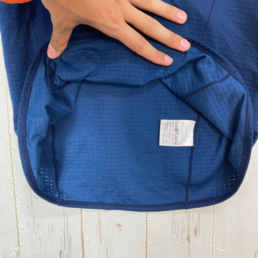 【Unisex S ネイビー系】 The North Face ( ザ・ノースフェイス ) エクスペディション ドライ ドット クルー Expedition Dry Dot Crew DotKnit 吸汗速乾 サムホール SUMMIT SERIES ポリエステル ウェ